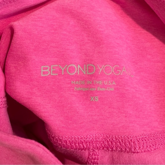 Beyond Yoga Spacedye Retro Cropped Pant in Pink Heather